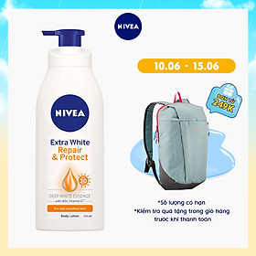 Sữa Dưỡng Thể Dưỡng Trắng Nivea Giúp Phục Hồi & Chống Nắng SPF 30 (350ml) - 88311