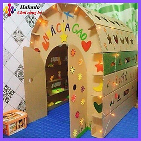 Mua Nhà bìa carton cho bé chơi kích thước 95 x 87 x 85 cm