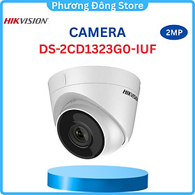 Camera IP hồng ngoại 2MP tích hợp Mic Hikvision DS-2CD1323G0-IUF - Hàng chính hãng