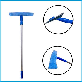 Mua Bộ cây lau kính gồm cán 1.8m + tay gạt kính + tay bông thỏ