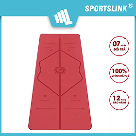 Thảm tập yoga định tuyến cao su Sportslink Liforme Love 4.2mm