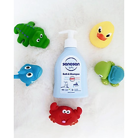 SỮA TẮM GỘI SANOSAN BABY BATH AND SHAMPOO