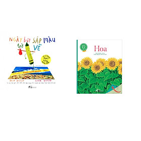 Hình ảnh Combo 2 cuốn sách: Ngày bút sáp màu trở về + Những khám phá đầu tiên của tớ: Hoa