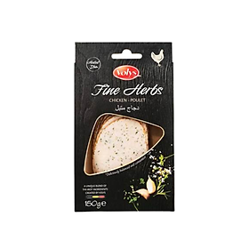 Jambon ức gà chiên với thảo mộc