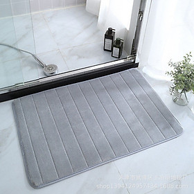 Mua Thảm chùi chân phòng tắm lau chân Housetech hàng loại dày phòng khách nhà bếp đế chống trơn trượt siêu thấm hút nước