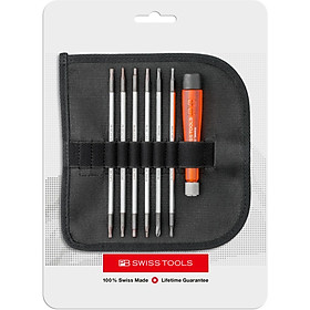 Mua Bộ Tua Vít Mở Linh Kiện Điện Tử 6 Bits 12 Đầu Pb Swiss Tools Pb 513 cn - Hàng Chính Hãng 100% từ Thụy Sĩ