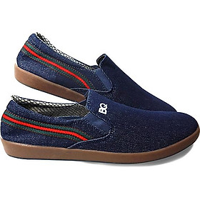 Giày Slip On Vải Nam Cao Cấp A09