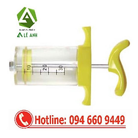 Xilanh nhựa 30ml - 50ml - 100ml, bơm tiêm nhựa tpx, xilanh thú y