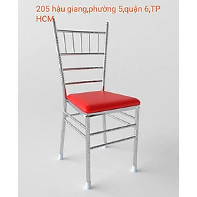 Mua ghế DELI Bamboo cao cấp ( inox sắt sườn đồng sắt sườn trắng)