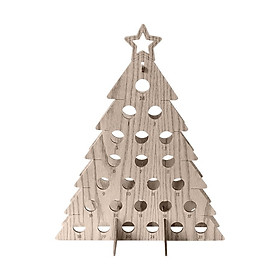 Christmas Tree  Rack Wooden  Holder for Ornament Christmas Party