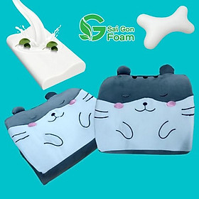 Mua Gối Tựa Lưng Văn Phòng Cao Su Non Thêu Hình Động Vật  Trái Cây Vô Cùng Ngộ Nghĩnh  Đáng Yêu