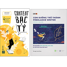 Combo 2Q: Content Bạc Tỷ + Con Đường Trở Thành Freelance Writer - Tôi Đã Kiếm 800.000.000 Một Năm Từ Viết Lách Như Thế Nào? - RIO Book
