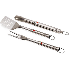 Bộ dụng cụ nướng BBQ 3 món bằng thép không gỉ Joseph Joseph 2000004 GrillOut hàng  chính hãng