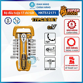 Mua Bộ đầu tuýp 17 chi tiết HKTS12171