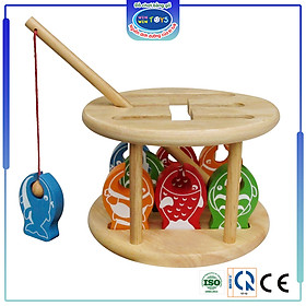 Đồ chơi gỗ Thử thách câu cá | Winwintoys 64362 | Phát triển tư duy và sự khéo léo | Đạt tiêu chuẩn CE và CR