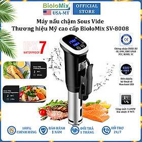 Mua Máy nấu chậm chân không Sous vide BioloMix SV-8008 1200W Điều khiển màn hình LED - Hàng Chính Hãng