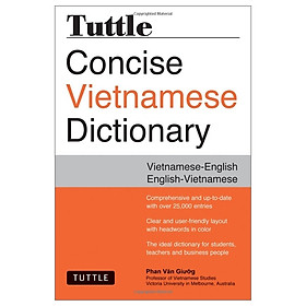 [Download Sách] CT Tuttle Concise Vietnamese Dict 2