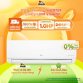 Mua MÁY LẠNH LG V10WIN1  INVERTER 1H.P THÁI LAN - HÀNG CHÍNH HÃNG (CHỈ GIAO HCM)