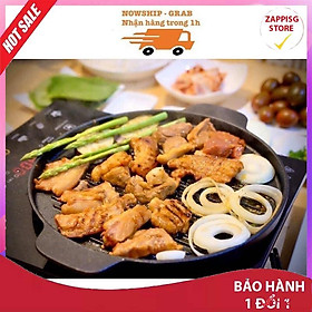 ️ Chảo nướng tròn Rapido 24cm&26cm dùng được bếp từ