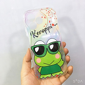 Ốp lưng cho Realme C53 TPU viền sóng gấu dâu nhiều mẫu đáng yêu ( hàng chính hãng)