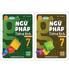 Hình ảnh Combo Ngữ Pháp Tiếng Anh Nâng Cao Lớp 7 (2 Tập)