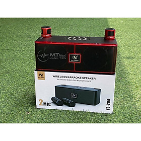 Mua Loa bluetooth karaoke Su-Yosd YS-204 - Tặng kèm 2 micro không dây - Hiệu ứng đổi giọng  điều chỉnh echo  reverb dễ dàng