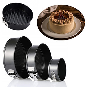 Mua KHUÔN LÀM BÁNH TRÒN ĐẾ RỜI CHỐNG DÍNH CÓ KHÓA 16/18/20/24CM