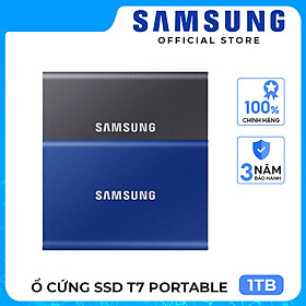 Mua Ổ cứng di động SSD Samsung T7 Portable USB Type C 3.2 Gen 2- Hàng Chính Hãng