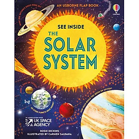Sách tương tác thiếu nhi tiếng Anh: See inside the Solar System