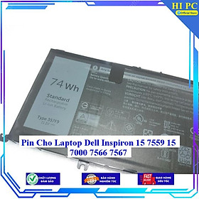 Mua Pin Cho Laptop Dell Inspiron 15 7559 15 7000 7566 7567 - Hàng Nhập Khẩu