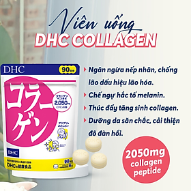 Collagen DHC Nhật tăng độ đàn hồi da, giảm nhăn da, bảo vệ khớp, cơ, xương - OZ Slim Store