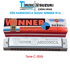 Kèn Harmonica Tremolo Suzuki Winner W16 - W20 - W24 - STUDY24 - Hàng Chính Hãng