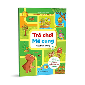 [Download Sách] Bộ 4 Cuốn Trò Chơi Mê Cung Và Trò Chơi Tìm Kiếm - Giúp bé vừa học vừa chơi, phát triển trí tuệ toàn diện cho bé từ 2-6 tuổi