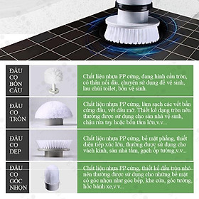 Mua Phụ Kiện Chổi Cọ Nhà Vệ Sinh Đa Năng SENNAI Công Suất 25W Pin 4000mAh - Hàng Chính Hãng