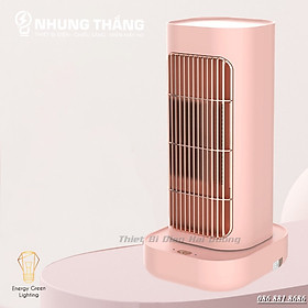 Mua Máy Sưởi Để Bàn MS-MR10  Quạt Sưởi Mini - Công Nghệ Sưởi Gốm PTC Ceramic - Xoay 90 Độ - Làm Nóng Nhanh -Tích Hợp Tản Gió - Có Video