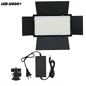 Mua Đèn led livestream studio  Bảng Đèn LED Andoer 800 Bóng 3200-5600K Có Thể Điều Chỉnh Nhiệt Độ