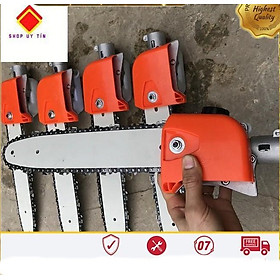 Mua Đầu lam cưa xích lắp máy cắt cỏ cưa cây