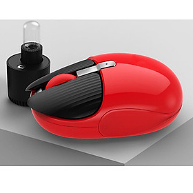 Computer Wireless Mouse, Wireless Ergonomic Mouse 2.4G Portable Mobile Mouse Optical Mice with Receiver, 1600 DPI, 4 Buttons for Laptop, Notebook, PC