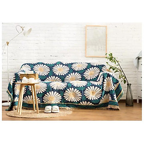 Mua Khăn phủ Sofa  Thảm thổ cẩm vintage trang trí phòng khách kích thước 1m8x2m3