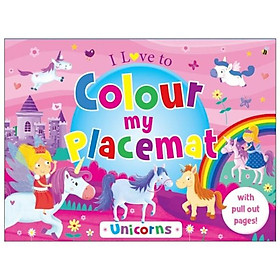 I Love To Colour My Placemat: Unicorns - Brown Watson