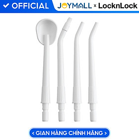 Bộ 4 đầu tăm nước thay thế LocknLock ENR146WHT_RB, Hàng chính hãng, dùng cho máy tăm nước ENR146WHT - JoyMall