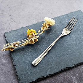 Mua Nĩa inox xịn cán vuông sang trọng phong cách châu âu