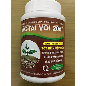 Phân bón vi lượng AC TAI VOL 206 tốt rễ mập mầm lọ 100gr