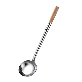 Mua Vá inox cán gỗ vàng dày 1.2mm