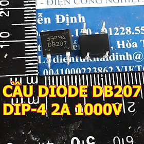 Mua 10 cái CẦU DIODE  cầu chỉnh lưu DB207 DIP-4 2A 1000V kde6341