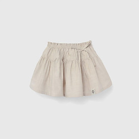 Chân váy xòe BAA BABY 2 tầng phối nơ cho bé gái từ 1 - 7 tuổi - GT-CV10N