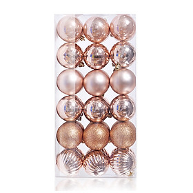 Mua Quả Châu E28 5cm Trang Trí Noel Treo Cây Thông Trang Trí Giáng Sinh