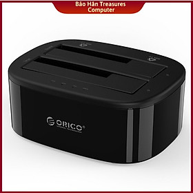 Đế cắm ổ cứng đôi (2 khe cắm) kết nối chuẩn 3.0 Orico 6228US3 - Dock ổ cứng 2,5