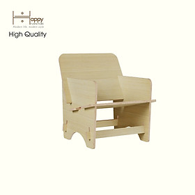 HAPPY FURNITURE , Gỗ tự nhiên , Ghế gỗ Plywood - SANARI , GHE_010 , 62cm x 61cm x 74cm DxRxC