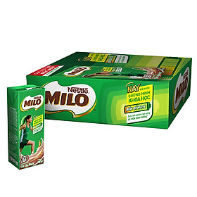 Thùng 48 Hộp Sữa Nestlé MILO Nước (180ml / Hộp)